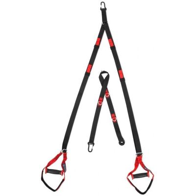 Fitness Mad Pro Suspension Trainer - Draagbaar lichaamsgewicht trainingssysteem Fitness Mad Pro Suspension Trainer - Draagbaar lichaamsgewicht trainingssysteem