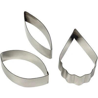 PME Cattleya Orchid Set - Silver - Flower Cutters PME Cattleya Orchid Set - Silver - Flower Cutters