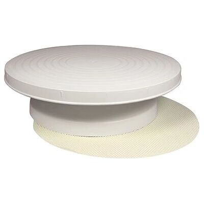 PME BT462 Plateau de Décoration de Gâteaux - Plastique, 31.5cm - Publicité PME BT462 Plateau de Décoration de Gâteaux - Plastique, 31.5cm - Publicité