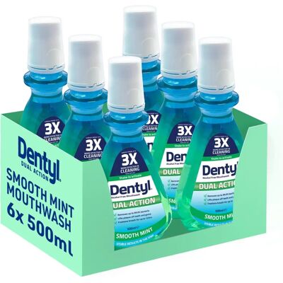 Dentyl - Dual Action - Smooth Mint - Mouthwash Dentyl - Dual Action - Smooth Mint - Mouthwash