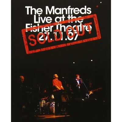The Manfreds : Complet - En direct au Fisher Theatre - DVD The Manfreds : Complet - En direct au Fisher Theatre - DVD
