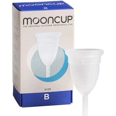 Mooncup Taglia B - Coppa mestruale riutilizzabile - Ecologica e discreta Mooncup Taglia B - Coppa mestruale riutilizzabile - Ecologica e discreta