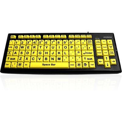 Accuratus Monster 2 Large Oversized Keyboard - Computer Accessory Accuratus Monster 2 Large Oversized Keyboard - Computer Accessory