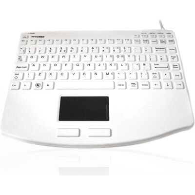 Accuratus 540 V2 White Keyboard - Medical Accuratus 540 V2 White Keyboard - Medical