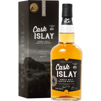 A.D. Rattray Cask Islay Single Malt Scotch Whisky - 0,7L, Cadeauverpakking A.D. Rattray Cask Islay Single Malt Scotch Whisky - 0,7L, Cadeauverpakking