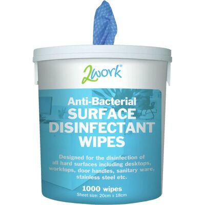 2Work CPD24008 Disinfectant Wipe - Disinfectant Wipes 2Work CPD24008 Disinfectant Wipe - Disinfectant Wipes