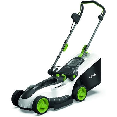 Gtech CLM50 Cordless Lawnmower - Green & White Gtech CLM50 Cordless Lawnmower - Green & White