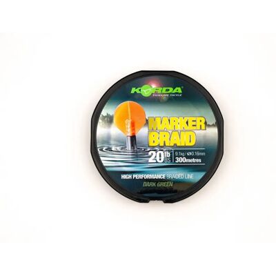 Korda Marker Braid - 300m Geringer Durchmesser Angel Schnur Korda Marker Braid - 300m Geringer Durchmesser Angel Schnur