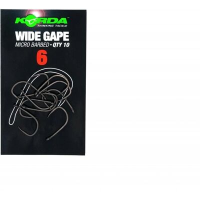 Hameçon Wide Gape sans ardillon - Accessoire de pêche - Publicité Hameçon Wide Gape sans ardillon - Accessoire de pêche - Publicité