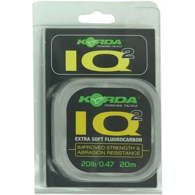 Korda IQ2 Fluorocarbon - 0,40mm 15lb - Rybářská Linka Korda IQ2 Fluorocarbon - 0,40mm 15lb - Rybářská Linka