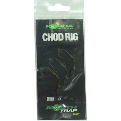 Korda Size 6 Barbed Short Chod Rig - Fishing Equipment Korda Size 6 Barbed Short Chod Rig - Fishing Equipment
