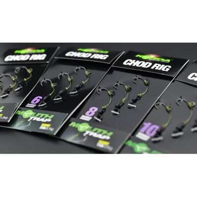 Korda Size 6 Long Barbless Chod Rig - Fishing Equipment Korda Size 6 Long Barbless Chod Rig - Fishing Equipment