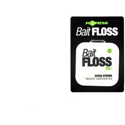 Fil de Cire KORDA Bait Floss - Fil pour Pêche - Publicité Fil de Cire KORDA Bait Floss - Fil pour Pêche - Publicité