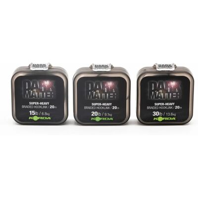 Korda Dark Matter Braid - 20lb - Ligne de Pêche - Publicité Korda Dark Matter Braid - 20lb - Ligne de Pêche - Publicité