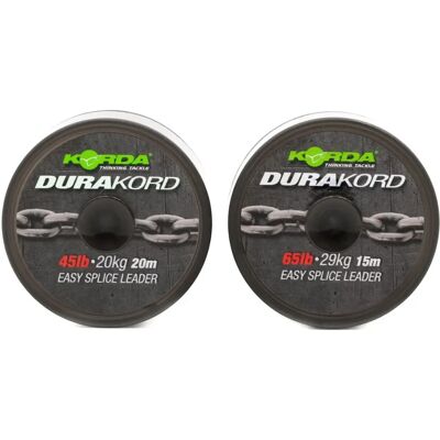 Korda Dura-Kord Dyneema Spliceable Leader - 65 lb 15 m Korda Dura-Kord Dyneema Spliceable Leader - 65 lb 15 m