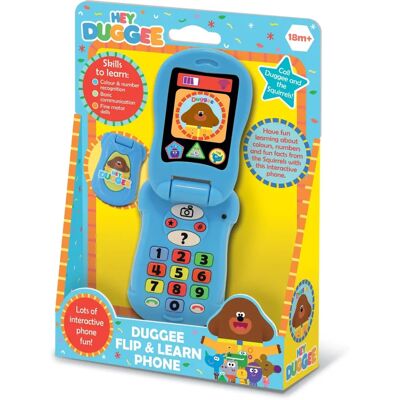 Hey Duggee HD20 Flip & Learn Phone - Toy Phone Hey Duggee HD20 Flip & Learn Phone - Toy Phone