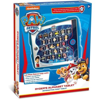Paw Patrol Ryder's Alphabet Pad - Educational Tablet for Kids Paw Patrol Ryder's Alphabet Pad - Educational Tablet for Kids