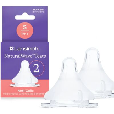 Lansinoh NaturalWave Babyflaschenkette - Langsame Flasche 2 Stück Lansinoh NaturalWave Babyflaschenkette - Langsame Flasche 2 Stück