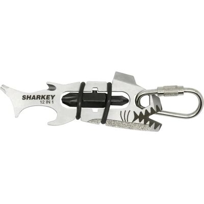 True Utility Sharkey Narzędzie wielofunkcyjne - Kompaktowe 12-w-1 True Utility Sharkey Narzędzie wielofunkcyjne - Kompaktowe 12-w-1