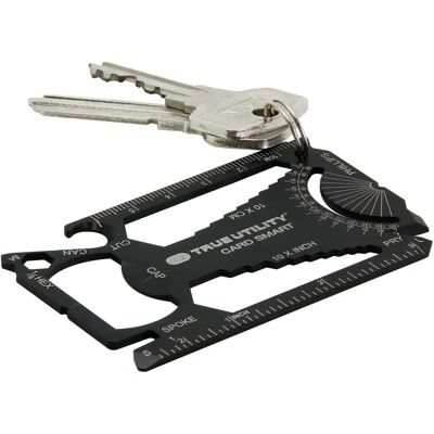 True Utility Cardsmart Multitool - 30 Funktionen - Schwarz True Utility Cardsmart Multitool - 30 Funktionen - Schwarz