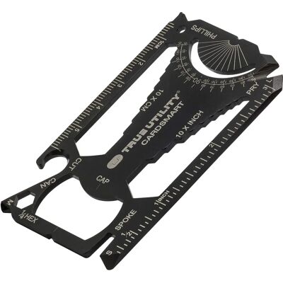 True Utility Cardsmart Multi-tool - 30 Functions - Black True Utility Cardsmart Multi-tool - 30 Functions - Black