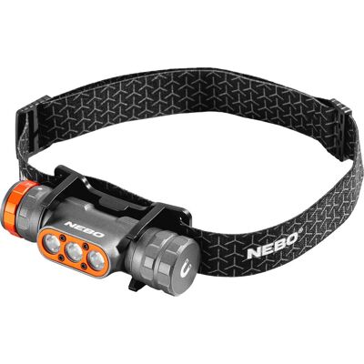 Nebo Transcend Stirnlampe - LED Taschenlampe - Wasserdicht & Wiederaufladbar Nebo Transcend Stirnlampe - LED Taschenlampe - Wasserdicht & Wiederaufladbar