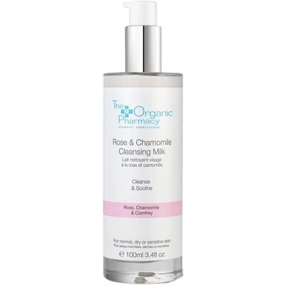 Latte Detergente Rosa e Camomilla di The Organic Pharmacy - Latte Detergente Latte Detergente Rosa e Camomilla di The Organic Pharmacy - Latte Detergente