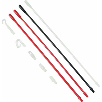 Super Rod - Polymer Cable Guide Kit - Non-Conductive 4 pcs Super Rod - Polymer Cable Guide Kit - Non-Conductive 4 pcs