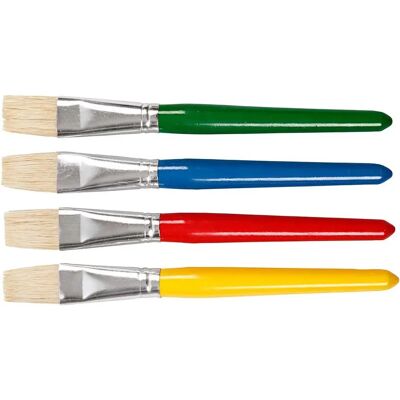 Art2go Kinderpinselset - 19cm, 20mm - 4 Stück Art2go Kinderpinselset - 19cm, 20mm - 4 Stück