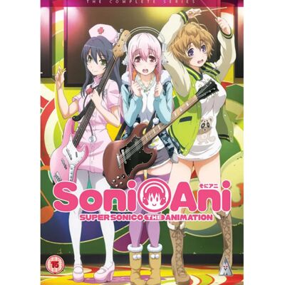 Super Sonico Samling DVD - Region 2 Anime Super Sonico Samling DVD - Region 2 Anime