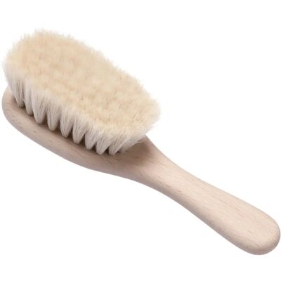 Hydrea London Baby Brush - Soft Goats Hair - Baby Hairbrush Hydrea London Baby Brush - Soft Goats Hair - Baby Hairbrush