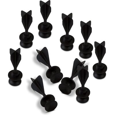 Bestsaller - 4209 - Noir - Bois - Darts - Publicité Bestsaller - 4209 - Noir - Bois - Darts - Publicité