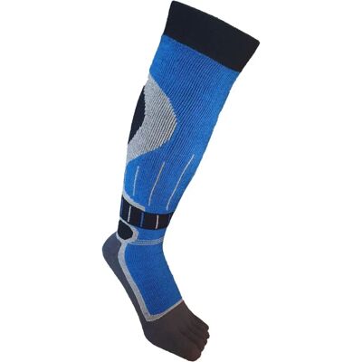 TOETOE Ski Snowboard Knie Socken - Blau - Skisocken TOETOE Ski Snowboard Knie Socken - Blau - Skisocken