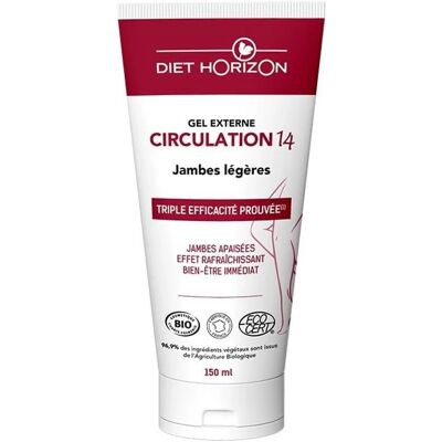 Gel externo Circulación 14 - Diet Horizon - Uva Roja, Salvia, Lavanda, Menta, Eucalipto Gel externo Circulación 14 - Diet Horizon - Uva Roja, Salvia, Lavanda, Menta, Eucalipto