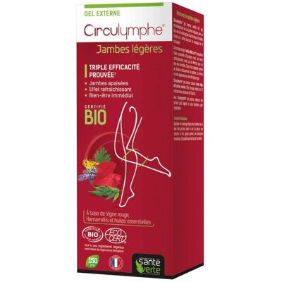 Gel Jambes Circulymphe Sante Verte - Gel Jambes - Publicité Gel Jambes Circulymphe Sante Verte - Gel Jambes - Publicité