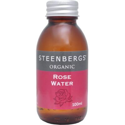Steenbergs Organic Rose Water 100ml - Rose Water Steenbergs Organic Rose Water 100ml - Rose Water