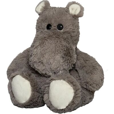 Warmies Hippopotame Peluche - Bouillotte micro-ondable pour enfants - Publicité Warmies Hippopotame Peluche - Bouillotte micro-ondable pour enfants - Publicité
