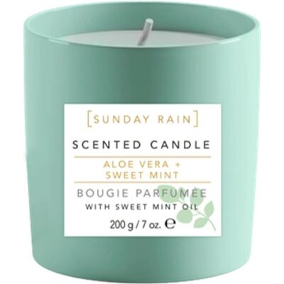 Sunday Rain Aloe & Sweet Mint Candle Sunday Rain Aloe & Sweet Mint Candle