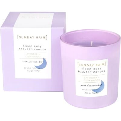 Sunday Rain Lavender Candle - Relaxing & Restorative Sunday Rain Lavender Candle - Relaxing & Restorative