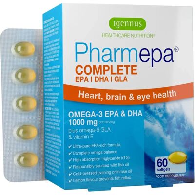 Igennus Pharmepa Complete - Omega-3 60 Cápsulas macias Igennus Pharmepa Complete - Omega-3 60 Cápsulas macias