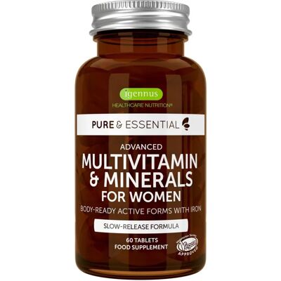 Marchio Igennus Multivitamina & Minerali con Ferro - Supporto al Benessere Marchio Igennus Multivitamina & Minerali con Ferro - Supporto al Benessere