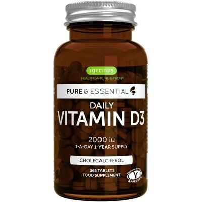 Igennus Vitamina D3 2000 IU - 365 Compresse Igennus Vitamina D3 2000 IU - 365 Compresse