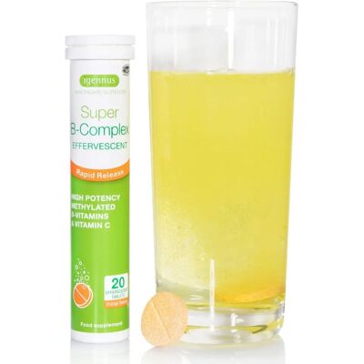 Igennus Complexo B efervescente - 20 comprimidos - Data de validade i Igennus Complexo B efervescente - 20 comprimidos - Data de validade i