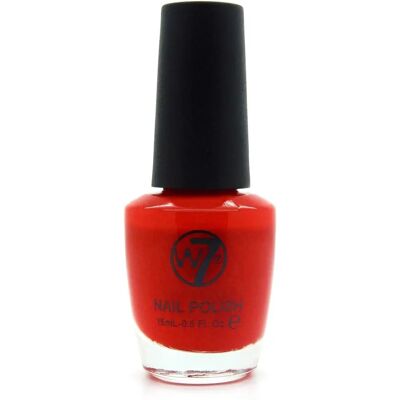 W7 Pillar Box Red - Vernis à Ongles - Publicité W7 Pillar Box Red - Vernis à Ongles - Publicité