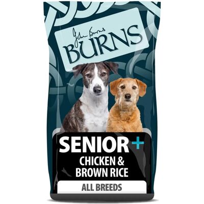 Burns Senior+ Kurczak i brązowy ryż - Karma dla psów Burns Senior+ Kurczak i brązowy ryż - Karma dla psów