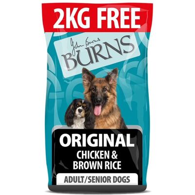 Burns UK Hypoallergenic Dog Food - Chicken & Brown Rice - 14kg Burns UK Hypoallergenic Dog Food - Chicken & Brown Rice - 14kg