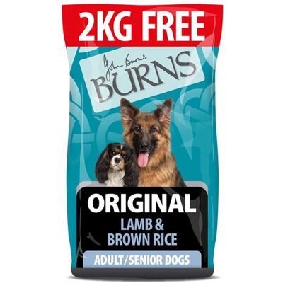 Burns Lamb Brown Rice Dog Food - Adult Senior 14kg Burns Lamb Brown Rice Dog Food - Adult Senior 14kg
