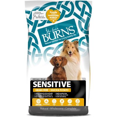 Burns - Duck Potato Grain Free Dog Food - 12kg Burns - Duck Potato Grain Free Dog Food - 12kg