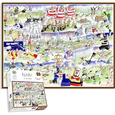 Tim Bulmer's Rugby Jigsaw Puzzle - 1000 Pieces - Jigsaw Puzzle Tim Bulmer's Rugby Jigsaw Puzzle - 1000 Pieces - Jigsaw Puzzle