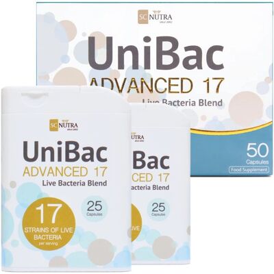 SC Nutra Advanced 17 Probiotic Supplement - Supports Gut & Immunity SC Nutra Advanced 17 Probiotic Supplement - Supports Gut & Immunity